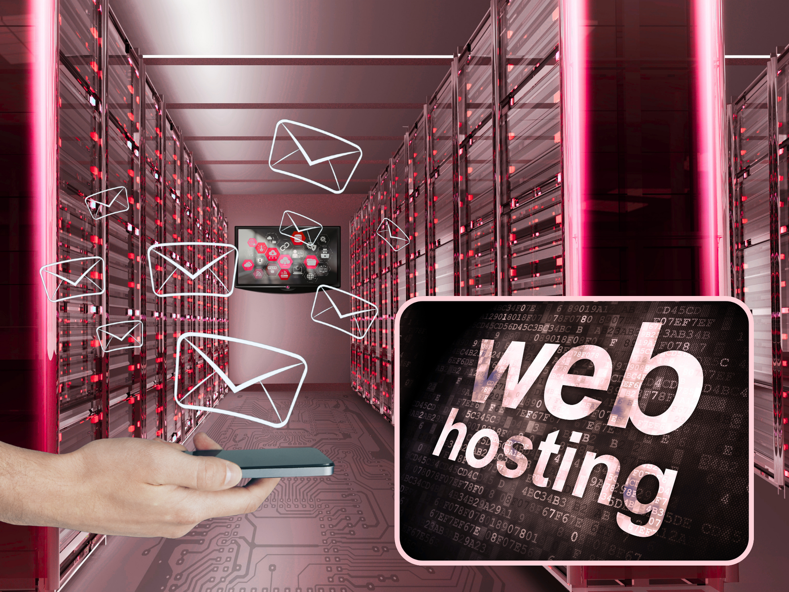 Email Hosting und Webhosting Betreuung für Unternehmen mit Sicherheit und Backups